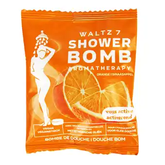 Holland & Barrett Waltz 7 Shower Bomb Sinaasappel - 1 item aanbieding