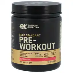 Holland & Barrett Optimum Nutrition Gold Standard Pre-Workout Watermelon - 330g aanbieding