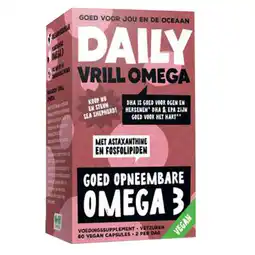 Holland & Barrett Daily Supplements Daily Vrill Omega (60 Capsules) aanbieding