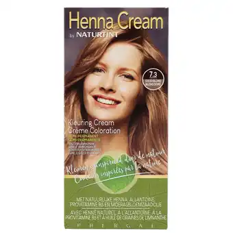 Holland & Barrett Naturtint Henna Cream 7.3 Goud Blond - 110ml aanbieding