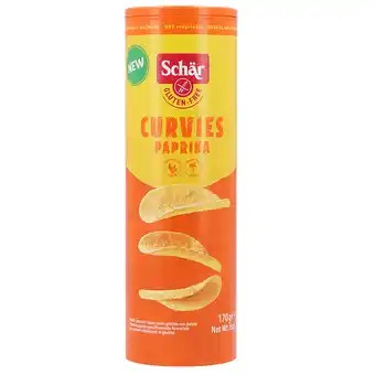 Holland & Barrett Schär Curvies Paprika - 170g aanbieding