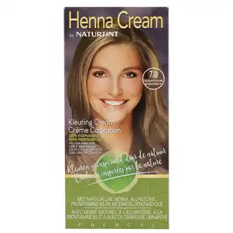 Holland & Barrett Naturtint Henna Cream 7.0 Hazelnoot Blond - 110ml aanbieding