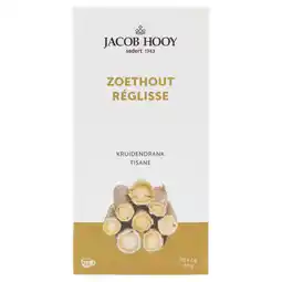 Holland & Barrett Jacob Hooy Zoethout - 20 theezakjes aanbieding