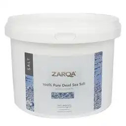 Holland & Barrett ZARQA Dode Zeezout 100% Puur - 5kg aanbieding