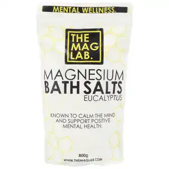 Holland & Barrett TheMagLab Badzout Eucalyptus - 800g aanbieding