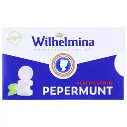 Holland & Barrett Wilhelmina Pepermunt aanbieding