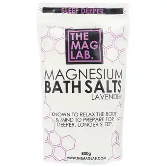 Holland & Barrett TheMagLab Badzout Lavender - 800g aanbieding