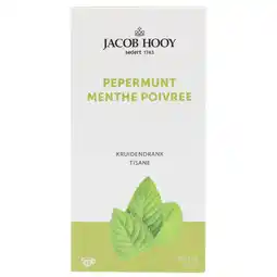 Holland & Barrett Jacob Hooy Pepermunt (20 Theezakjes) aanbieding