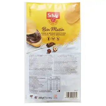 Holland & Barrett Schär Bon Matin Zoete Broodjes Glutenvrij - 2x100g aanbieding