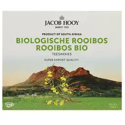 Holland & Barrett Jacob Hooy Rooibos - 80 theezakjes aanbieding