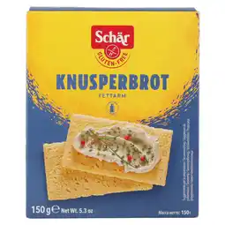 Holland & Barrett Schär Knusperbrot Glutenvrije Luchtige Crackers - 150g aanbieding