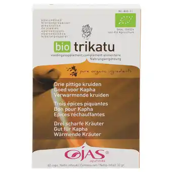 Holland & Barrett OJAS Ayurveda Bio Trikatu - 60 capsules aanbieding