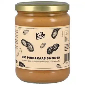 Holland & Barrett KoRo Pindakaas Smooth - 500g aanbieding