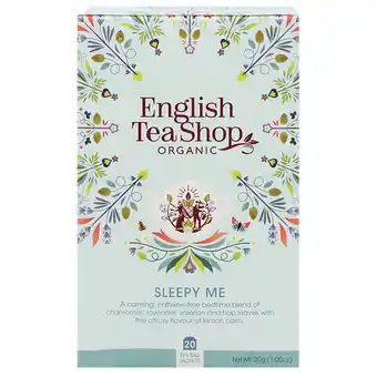 Holland & Barrett English Tea Shop Sleepy Me - 20 theezakjes aanbieding