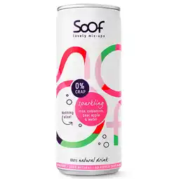 Holland & Barrett Soof Sparkling Rose, Cardamom, Pear, Apple & Water - 250ml aanbieding