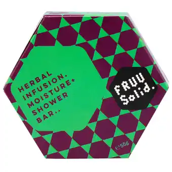Holland & Barrett Fruu Solid Herbal Infusion Moisture Shower Bar - 55g aanbieding