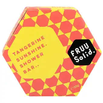 Holland & Barrett Fruu Solid Tangerine Sunshine Shower Bar - 55g aanbieding
