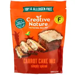 Holland & Barrett Creative Nature Carrot Cake Loaf Mix - 268g aanbieding