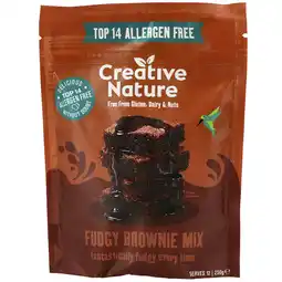Holland & Barrett Creative Nature Browniemix - 250g aanbieding