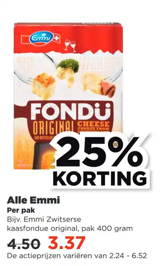 PLUS Alle Emmi aanbieding