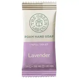 Holland & Barrett The Green Lab Handzeep Navultablet Lavendel - 1 tablet aanbieding