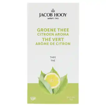Holland & Barrett Jacob Hooy Groene Thee met Citroen - 20 theezakjes aanbieding