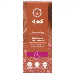 Holland & Barrett Khadi Haarkleuring Light Brown - 100g aanbieding