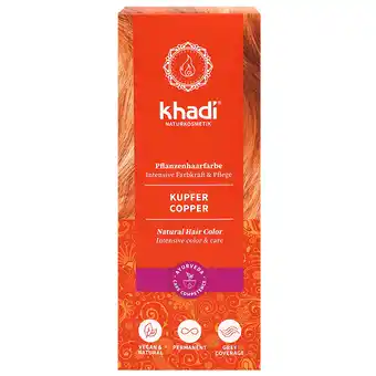 Holland & Barrett Khadi Haarkleuring Copper - 100g aanbieding