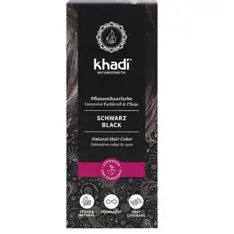 Holland & Barrett Khadi Haarkleuring Black - 100g aanbieding
