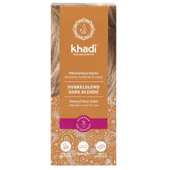 Holland & Barrett Khadi Haarkleuring Dark Blond - 100g aanbieding