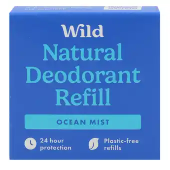 Holland & Barrett Wild Deodorant Ocean Mist Navulling - 40g aanbieding