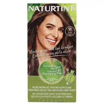 Holland & Barrett Naturtint Permanente Haarkleuring 5G Licht Goud Kastanje - 170ml aanbieding
