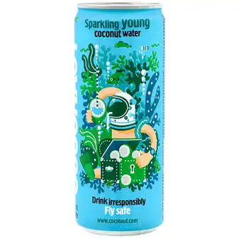 Holland & Barrett Coconaut Bruisend Kokoswater - 320ml aanbieding