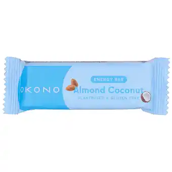 Holland & Barrett OKONO Energy Bar Almond Coconut - 40g aanbieding