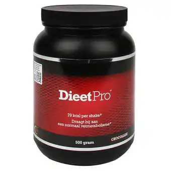 Holland & Barrett Dieet Pro Chocolade - 500g aanbieding