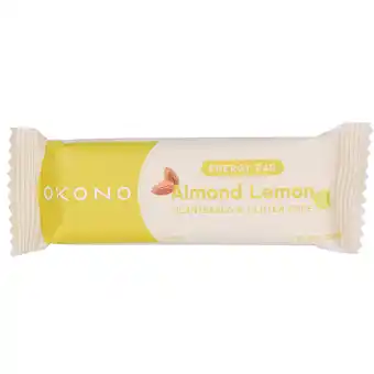 Holland & Barrett OKONO Energy Bar Almond Lemon - 40g aanbieding