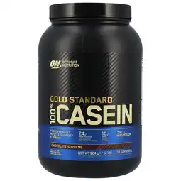 Holland & Barrett Optimum Nutrition Gold Standard 100% Casein Chocolate Supreme - 924g aanbieding