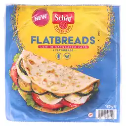 Holland & Barrett Schär Flatbread - 180g aanbieding