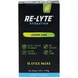 Holland & Barrett Re-Lyte Hydration Citroen Limoen - 15 sticks aanbieding