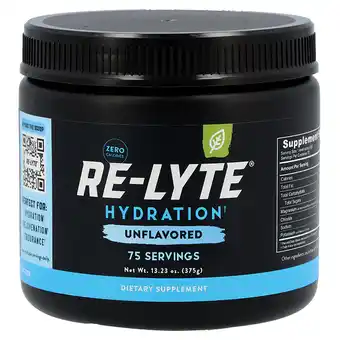 Holland & Barrett Re-Lyte Hydration Unflavored - 375g (75 porties) aanbieding