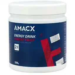 Holland & Barrett Amacx Energy Drink Forest Fruit Isotonic + Electrolyte - 320g (10 porties) aanbieding