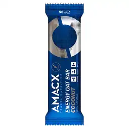 Holland & Barrett Amacx Energy Oat Bar Coconut - 50g aanbieding