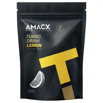 Holland & Barrett Amacx Turbo Drink Lemon - 850g (20 porties) aanbieding