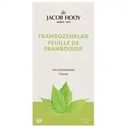 Holland & Barrett Jacob Hooy Frambozenblad Thee - 20 theezakjes aanbieding