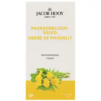 Holland & Barrett Jacob Hooy Paardenbloemkruid Thee - 20 theezakjes aanbieding