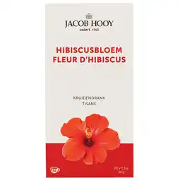 Holland & Barrett Jacob Hooy Hibiscus Thee - 20 theezakjes aanbieding