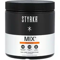 Holland & Barrett STYRKR MIX+ Elektrolyten en Koolhydraten Blood Orange - 555g aanbieding