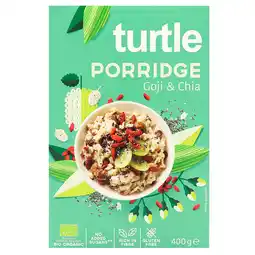 Holland & Barrett Turtle Porridge Goji & Chia - 400g aanbieding
