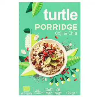 Holland & Barrett Turtle Porridge Goji & Chia - 400g aanbieding