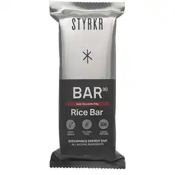 Holland & Barrett STYRKR BAR30 Rice Bar Dark Chocolate Chip - 44g aanbieding